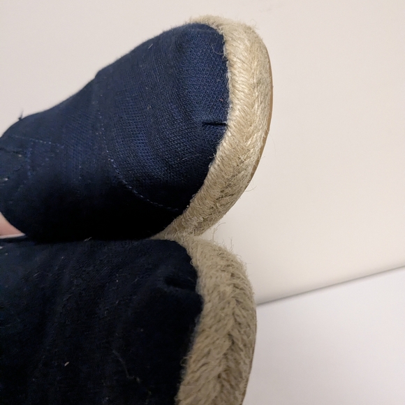 TOMS Women's Navy Espadrilles - Picture 2 of 4